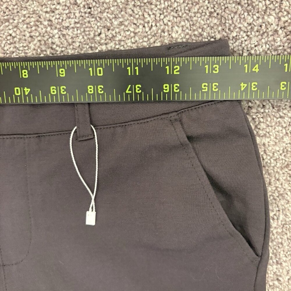 Marycrafts Women's Pull On Chino Pants Size 4 Gray Cropped Mid Rise Stretch NWOT - Picture 8 of 14